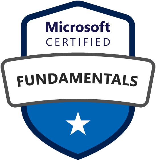 Microsoft Certified: Azure Fundamentals badge